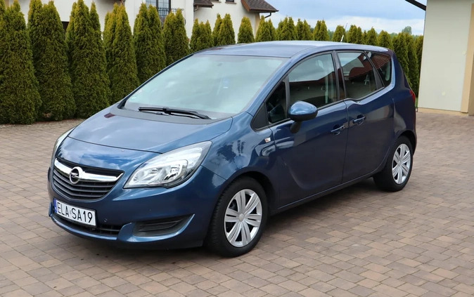 Opel Meriva cena 30900 przebieg: 149000, rok produkcji 2015 z Ustka małe 326